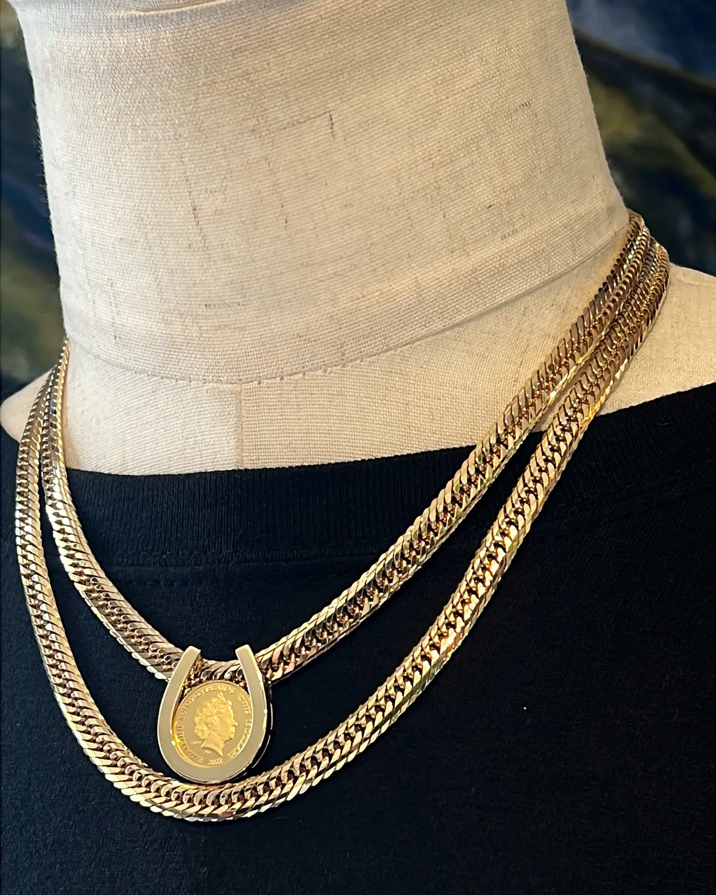 K18/K24  コインペンダント✨