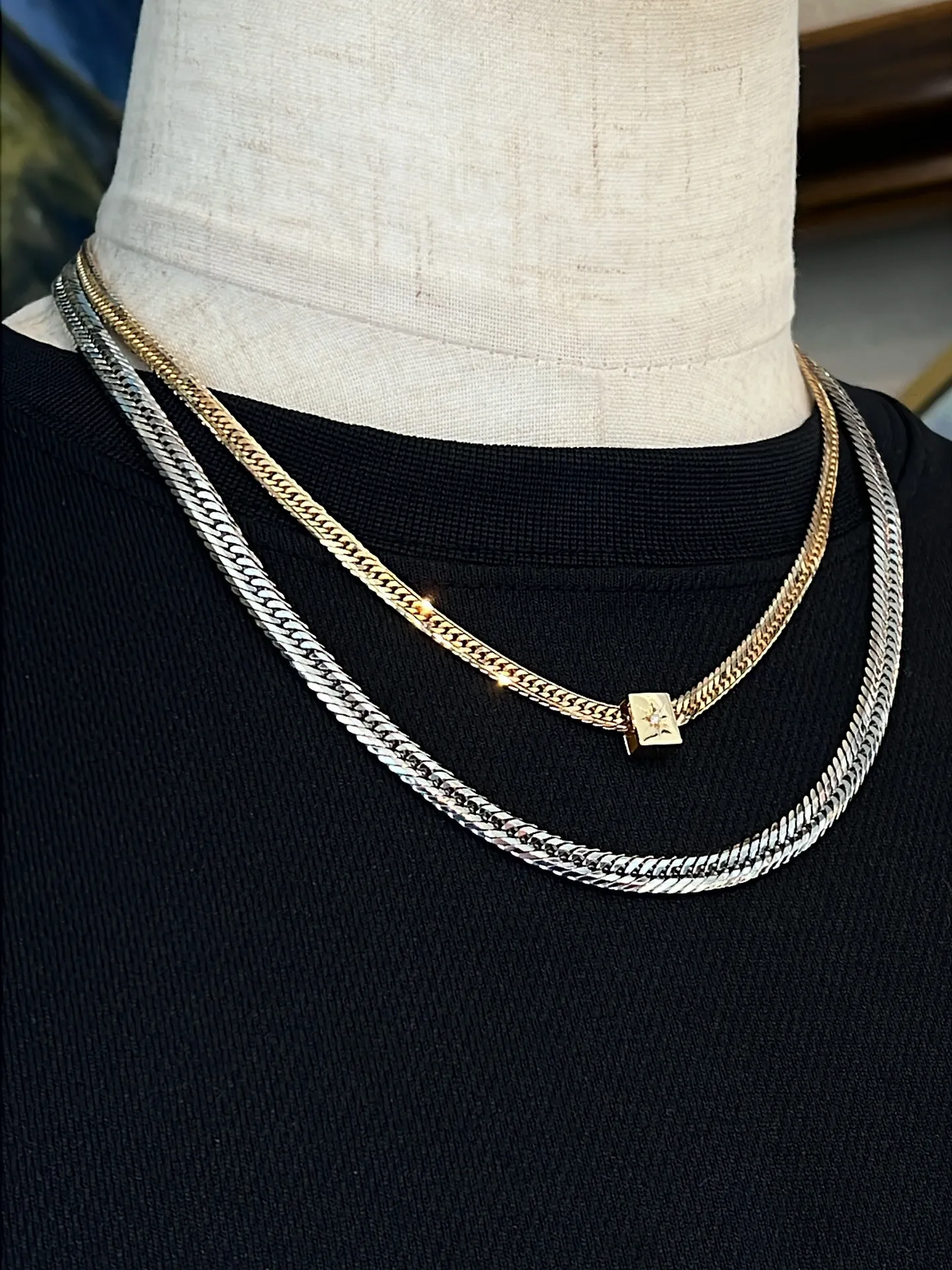 K18/PT850 喜平コーデ✨