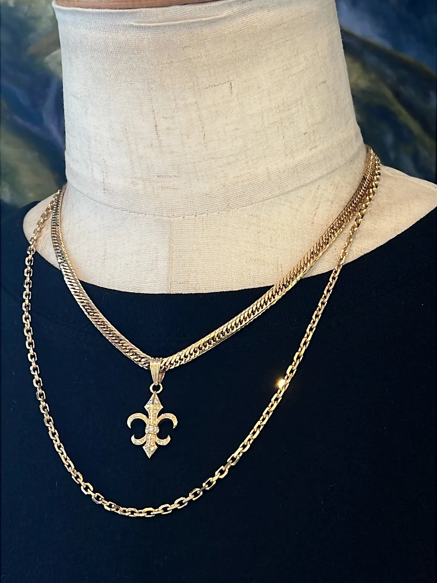 K18 天然ダイヤモンドペンダント✨