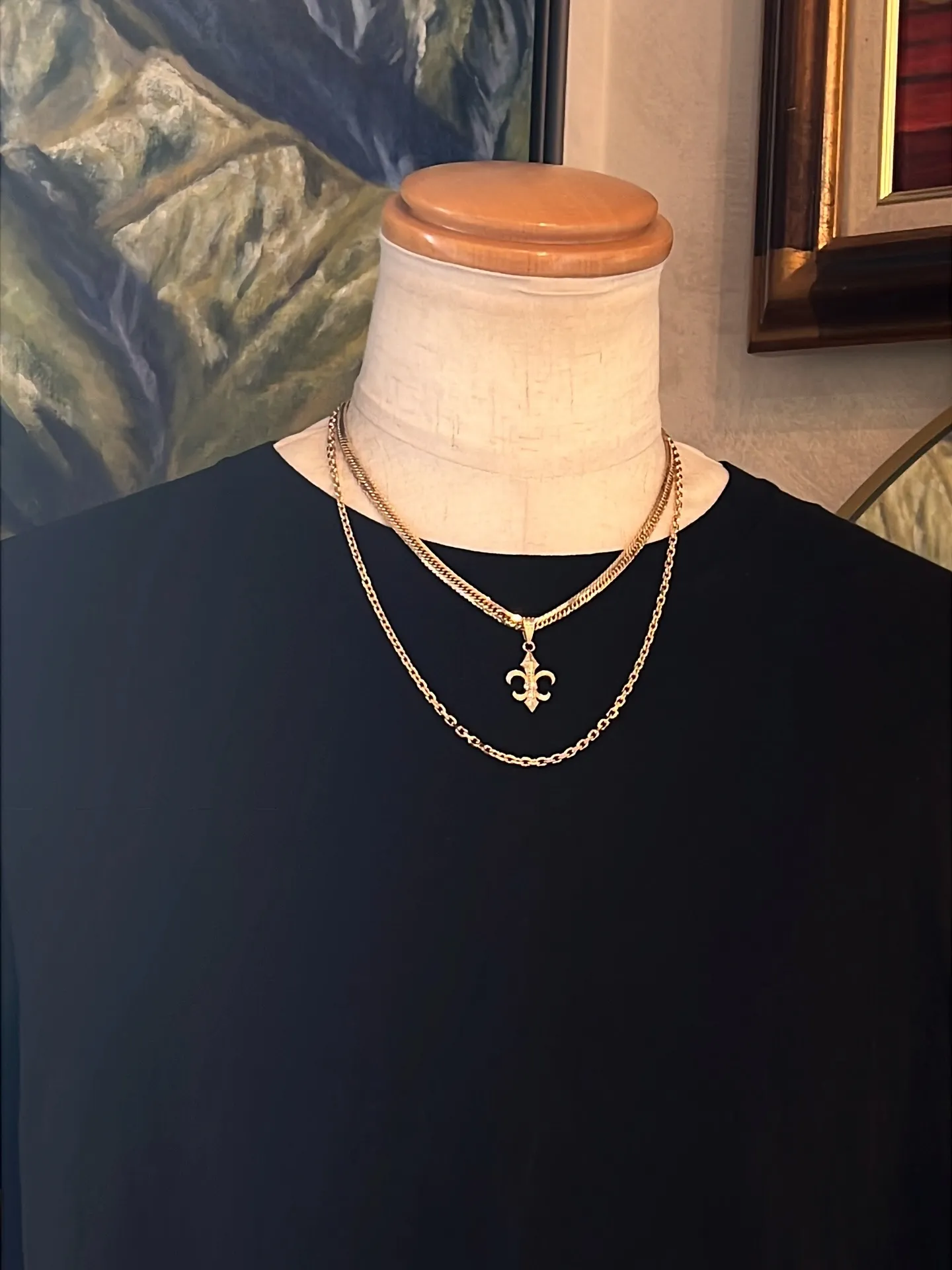 K18 天然ダイヤモンドペンダント✨