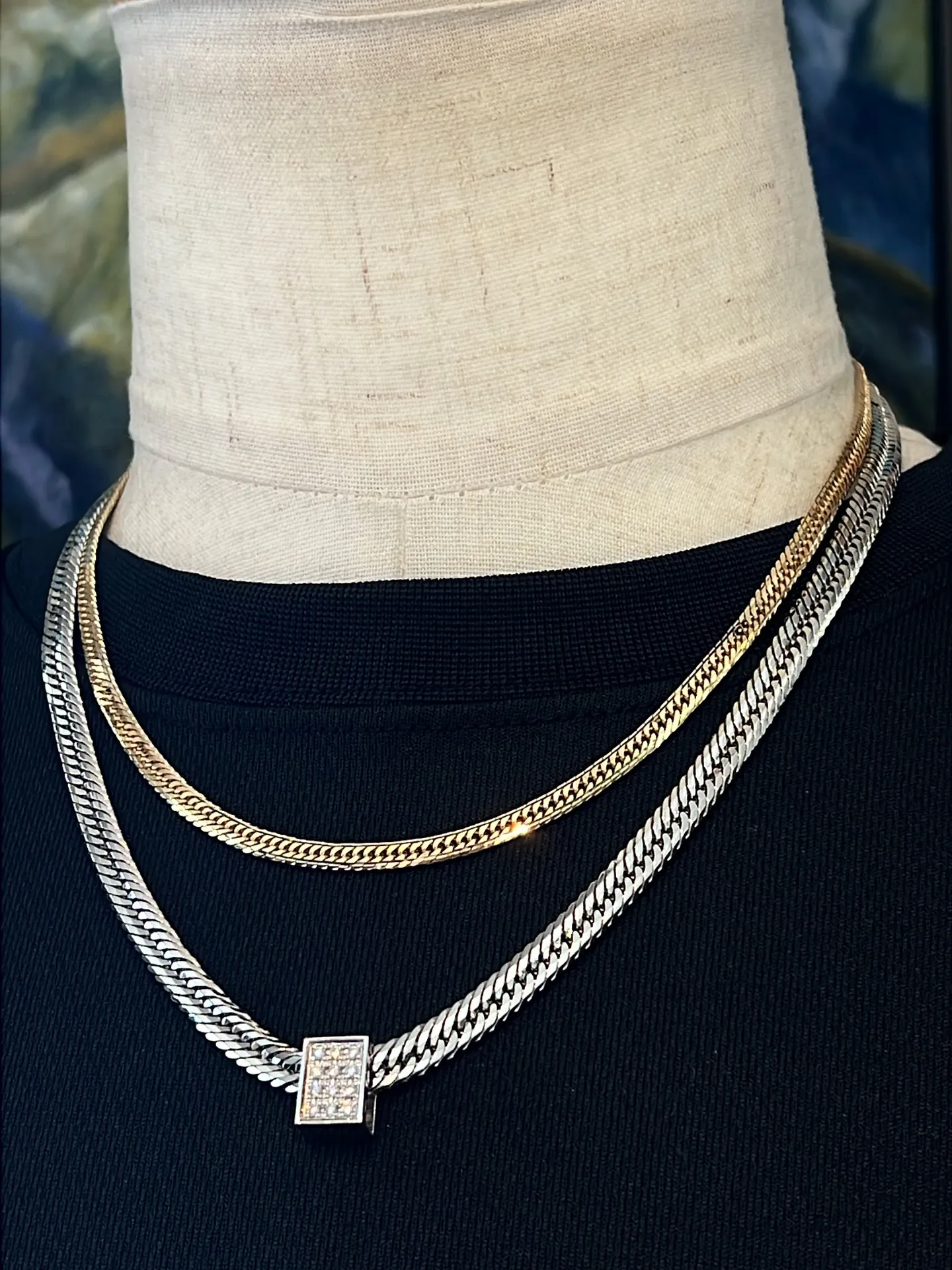 K18/PT850 喜平ネックレス✨