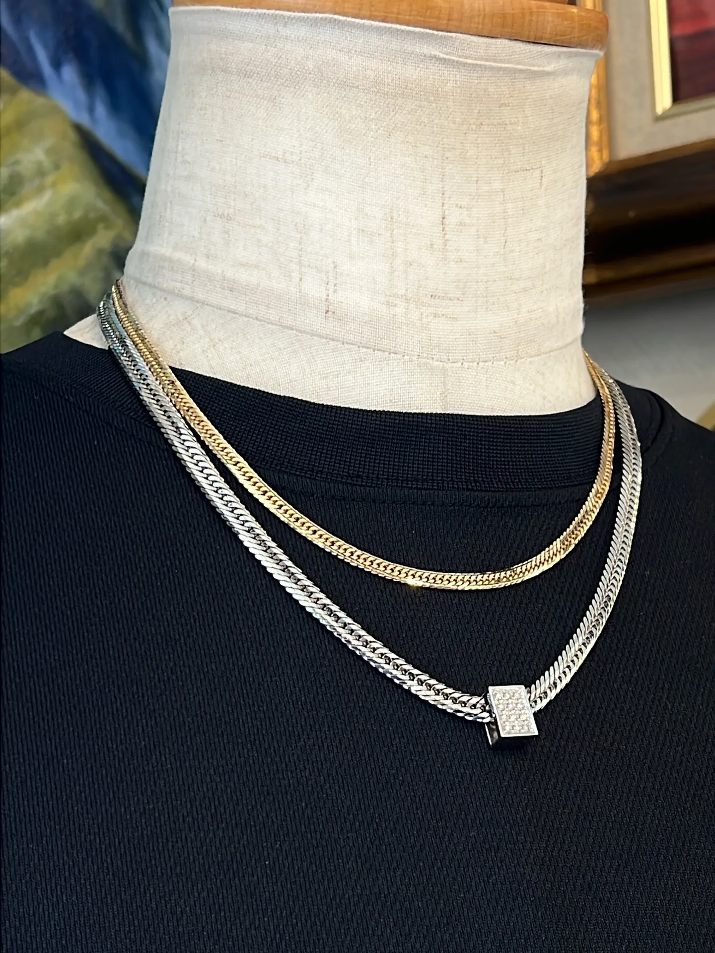 K18/PT850 喜平ネックレス✨