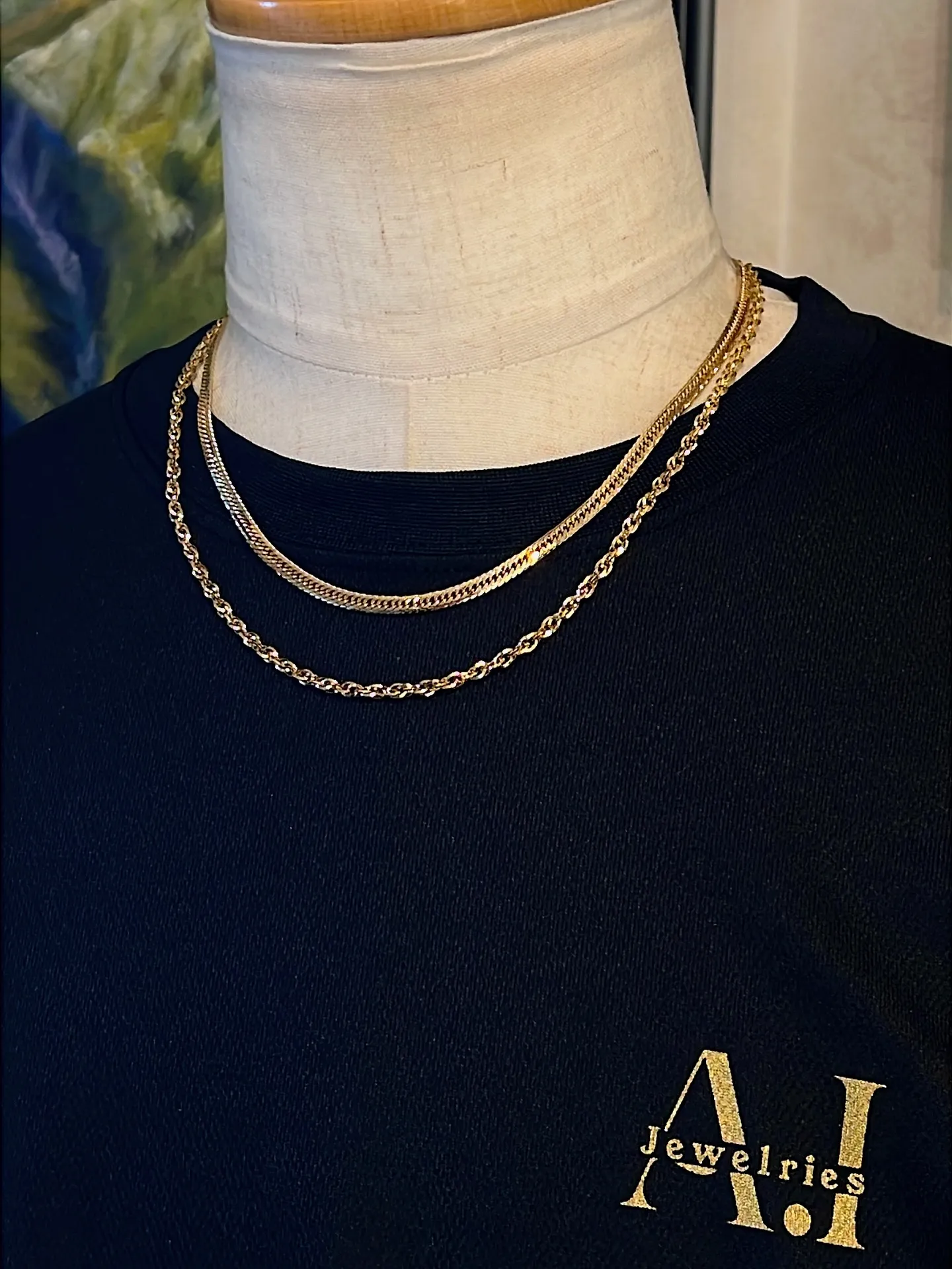 喜平とスクリューのレイヤード✨