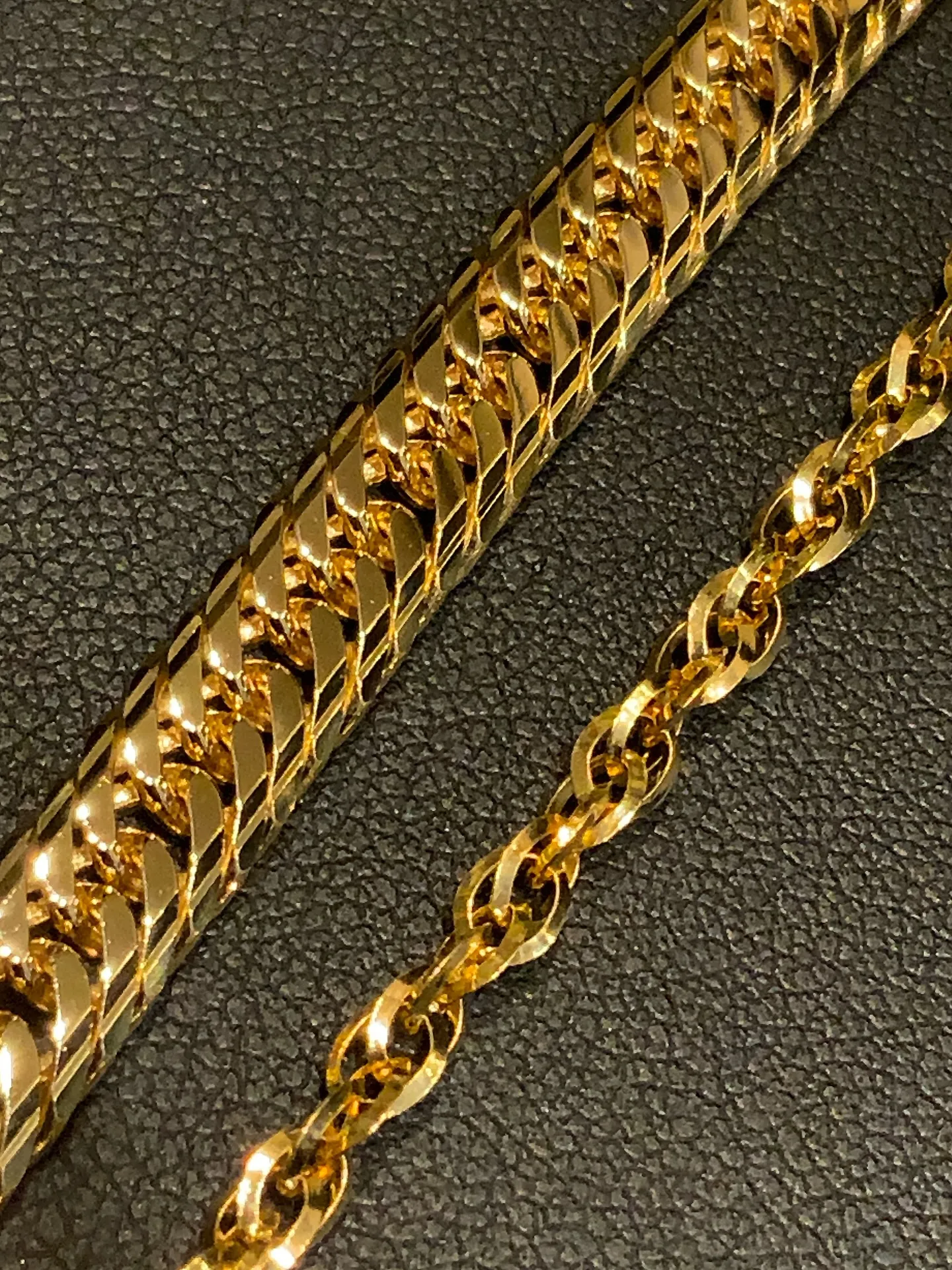 ✨異なる存在感、K18ブレスレット✨