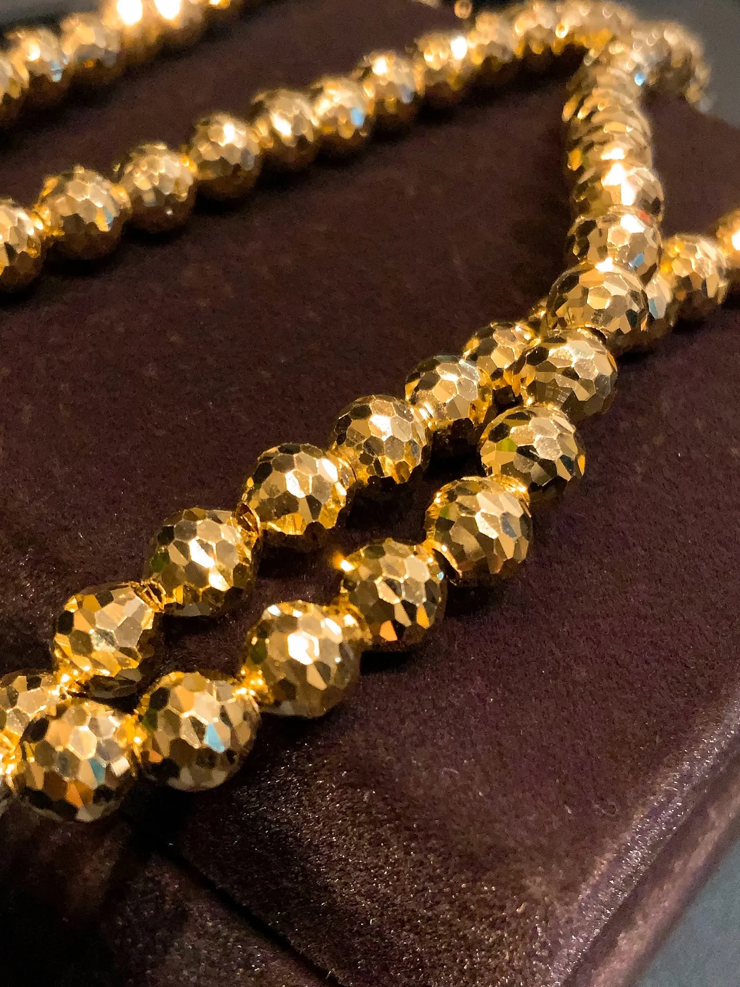 🔥 静かに差をつける、大人のためのK18シャンデリアネックレ...