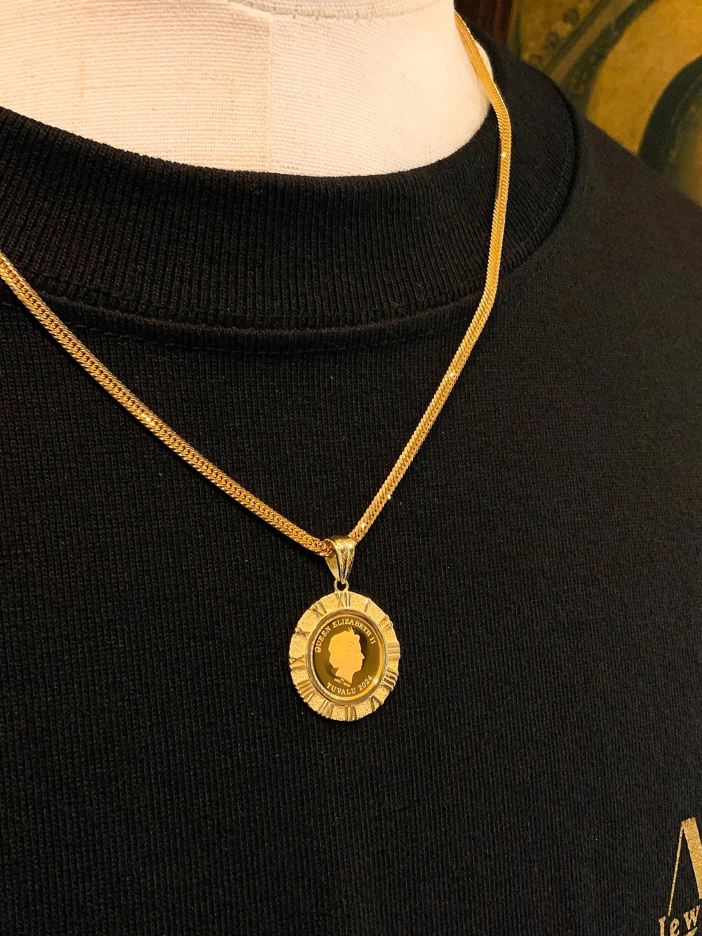 ✨王道コインペンダントの存在感✨