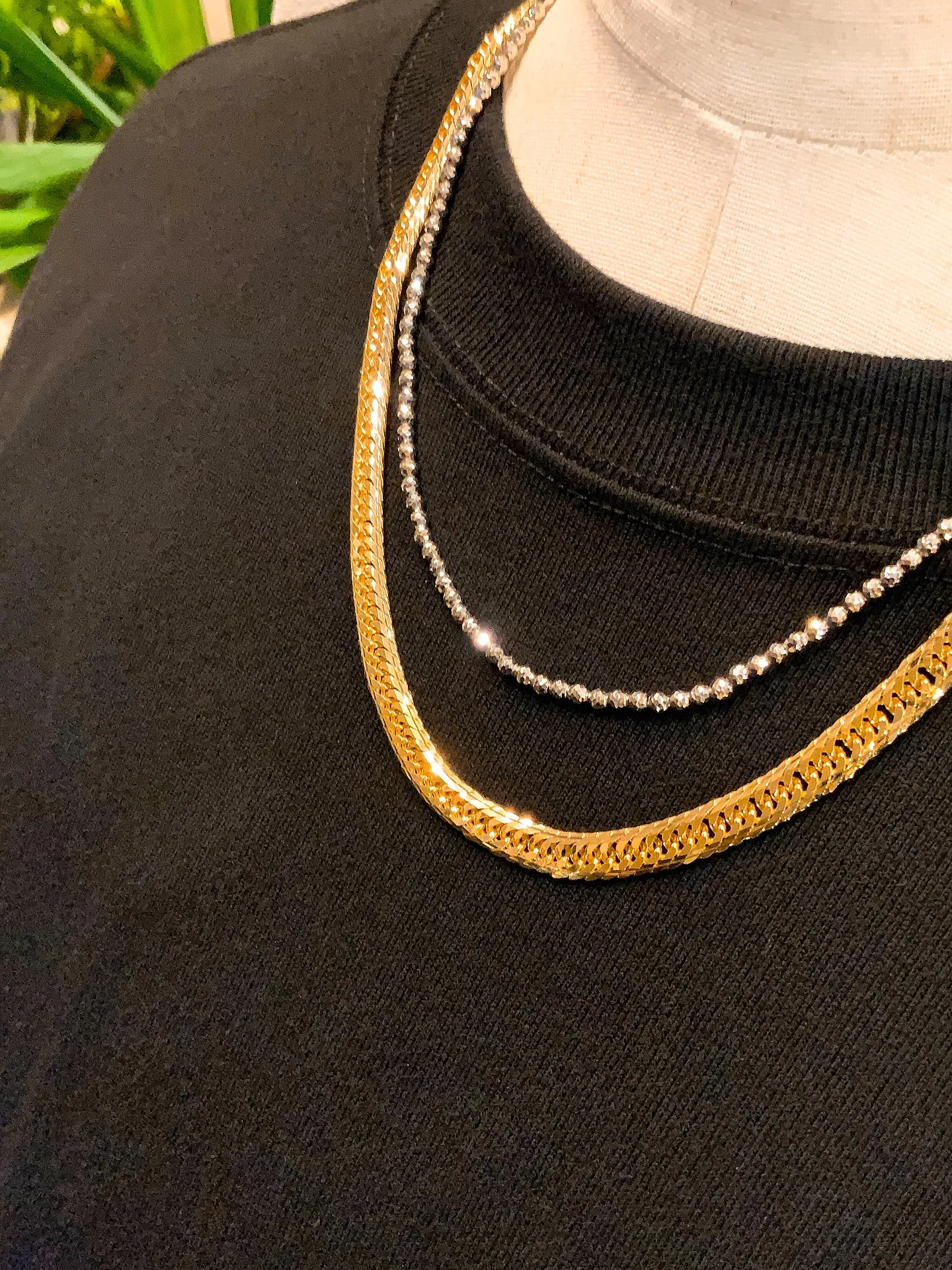 ✨重厚感 × 繊細な輝きのレイヤード✨