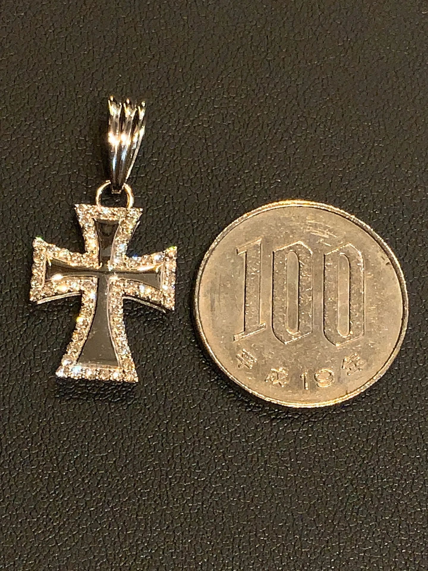 ✨PT900 ダイヤモンドクロスペンダント ＆PT850 1...