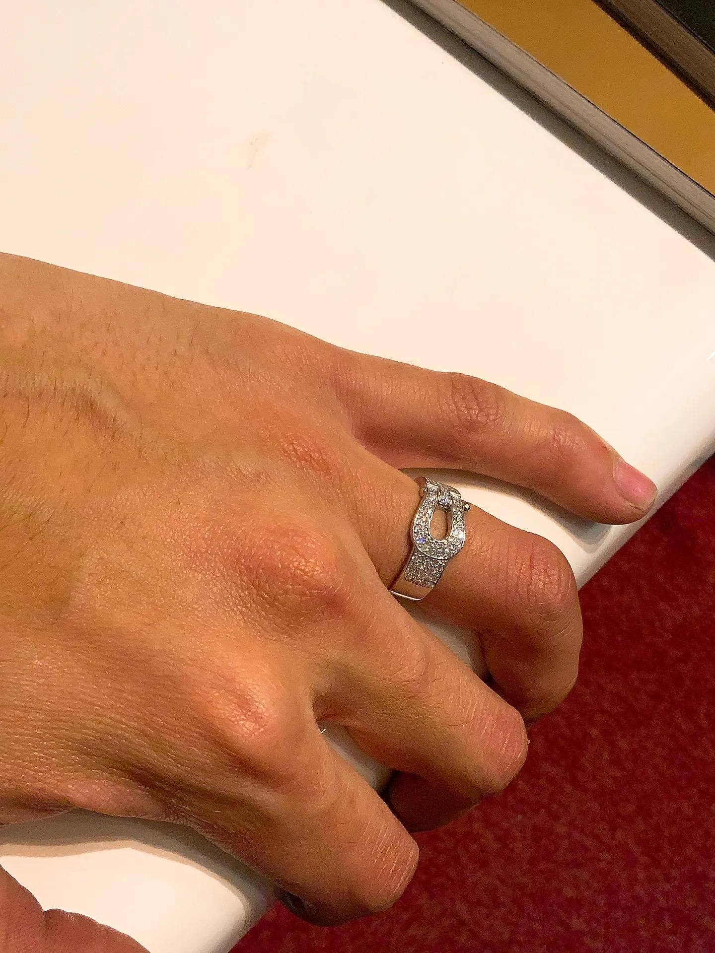 💍✨K18 × PT900 ダイヤモンドリング✨💍