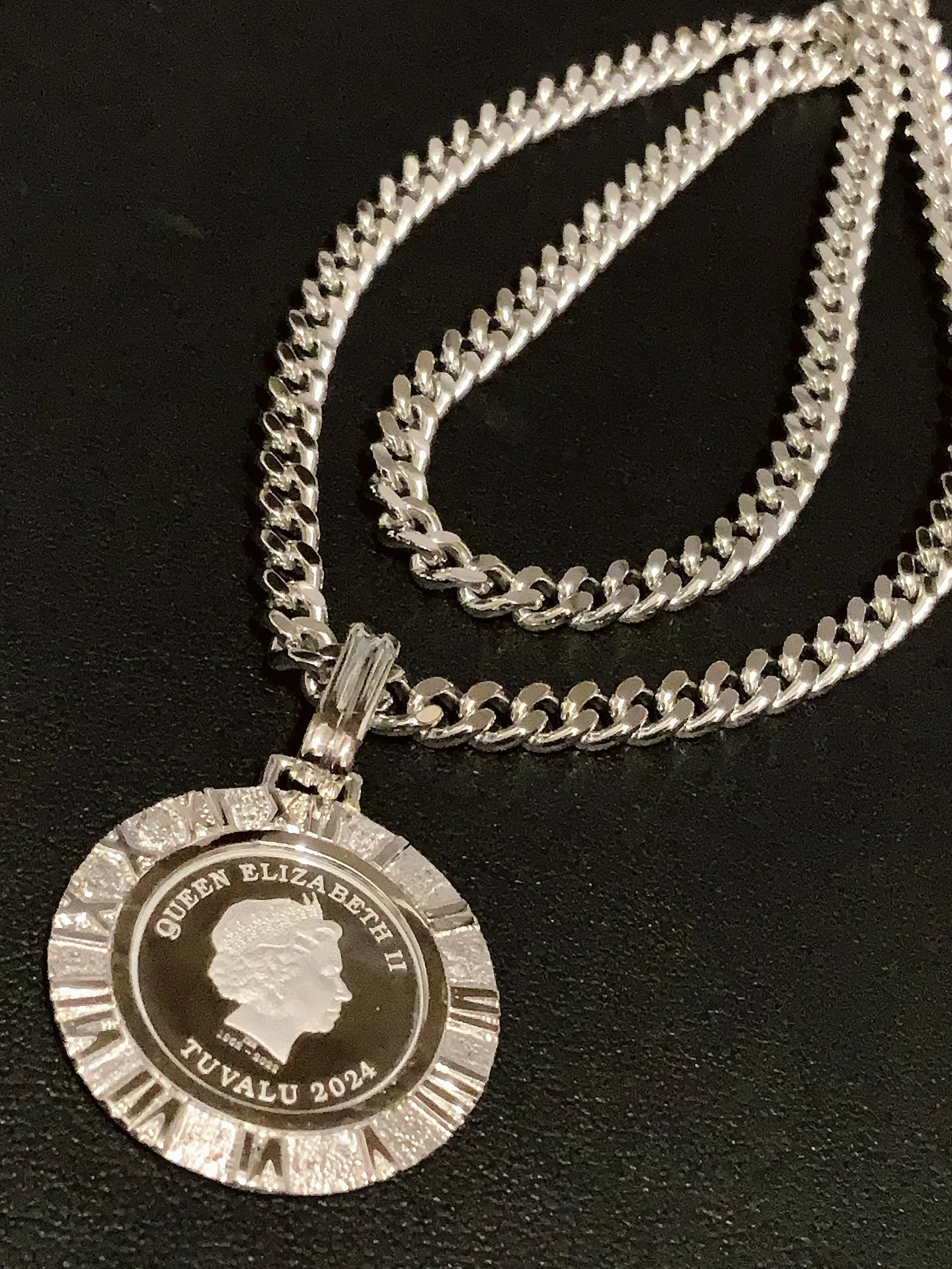 ✨PT850 2面シングル × コインペンダント✨