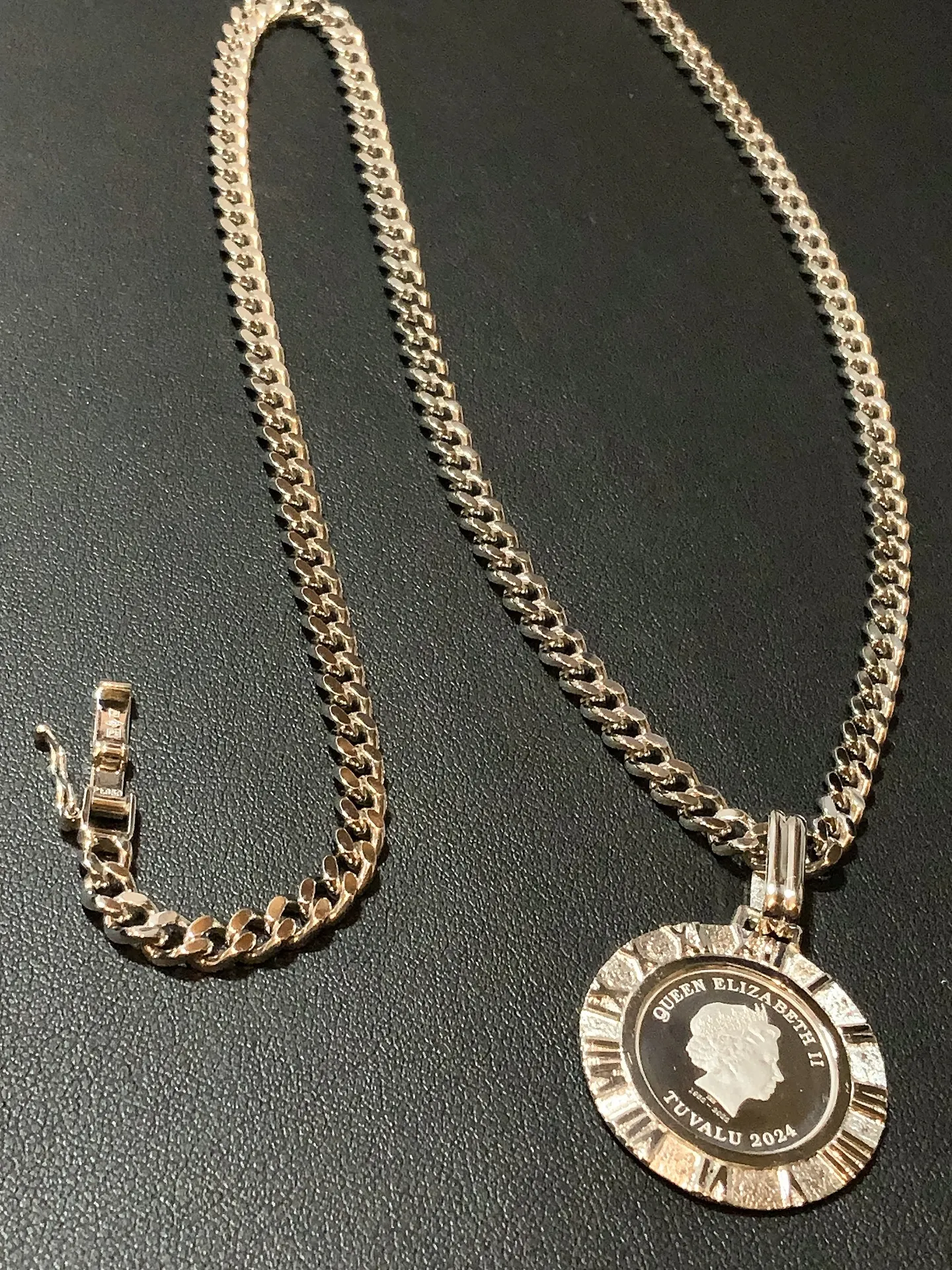 ✨PT850 2面シングル × コインペンダント✨