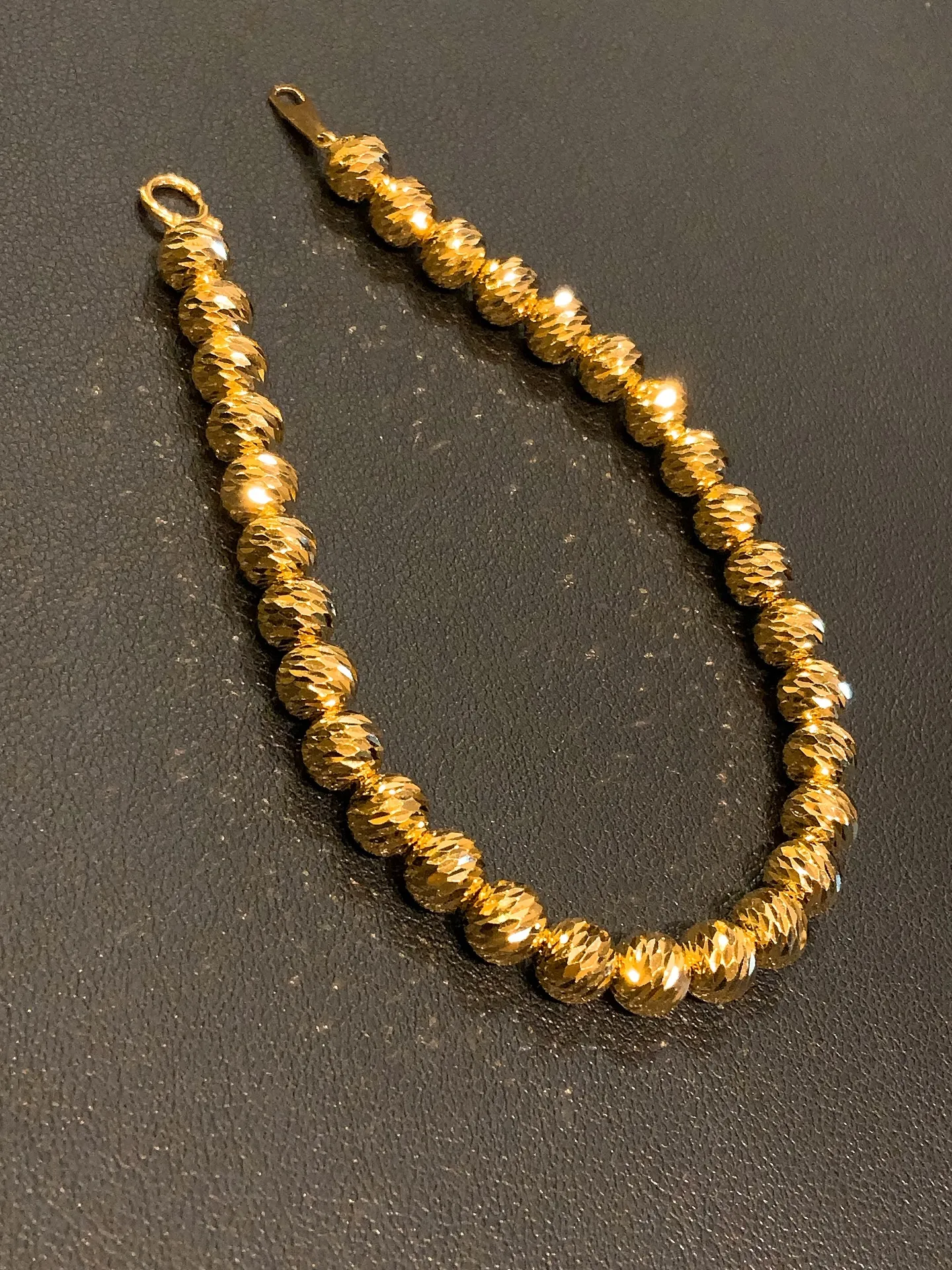 🌟K18 ミラーボールブレスレット 6mm🌟