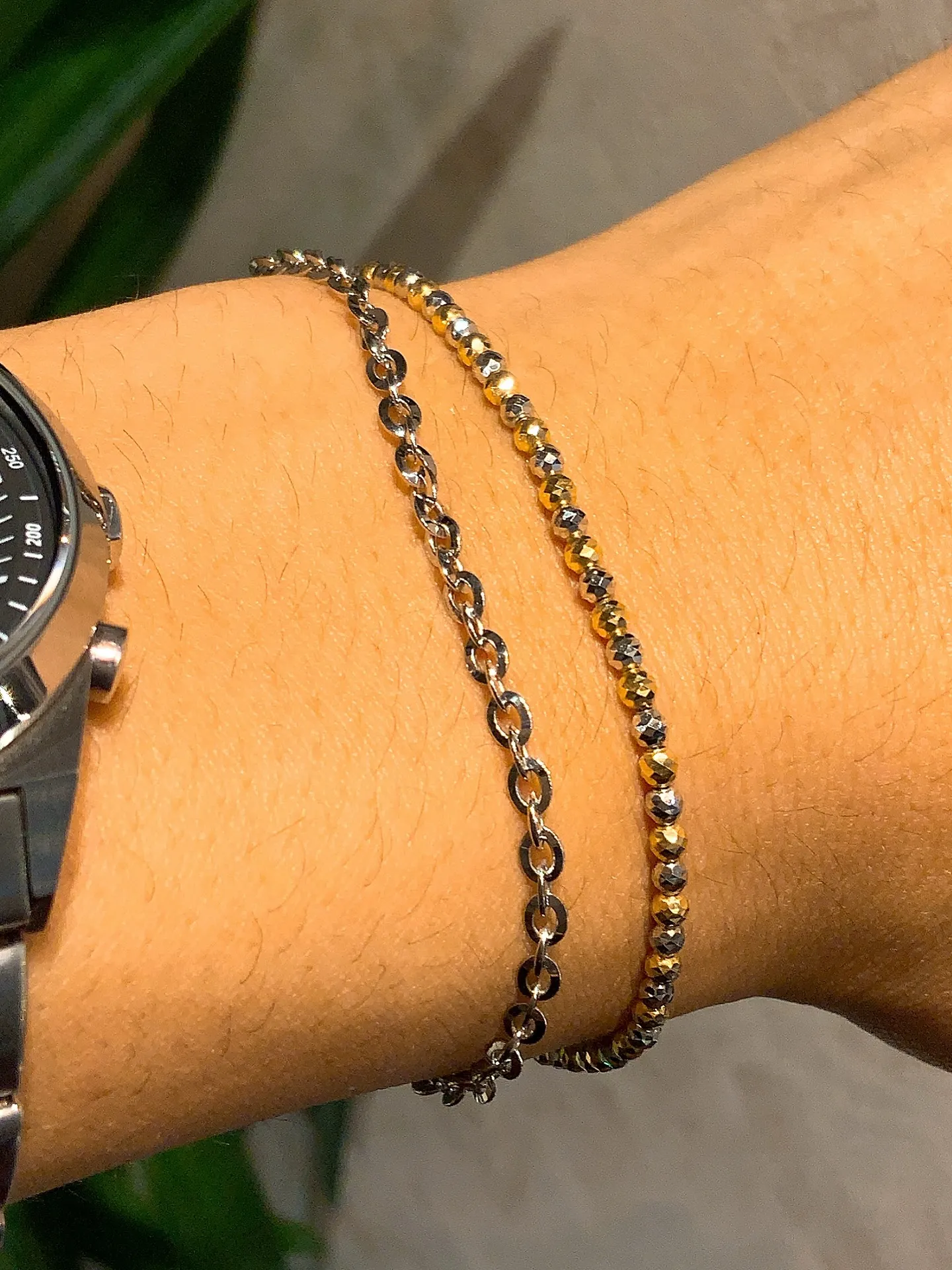 🔥K18ブレスレット セットスタイル🔥