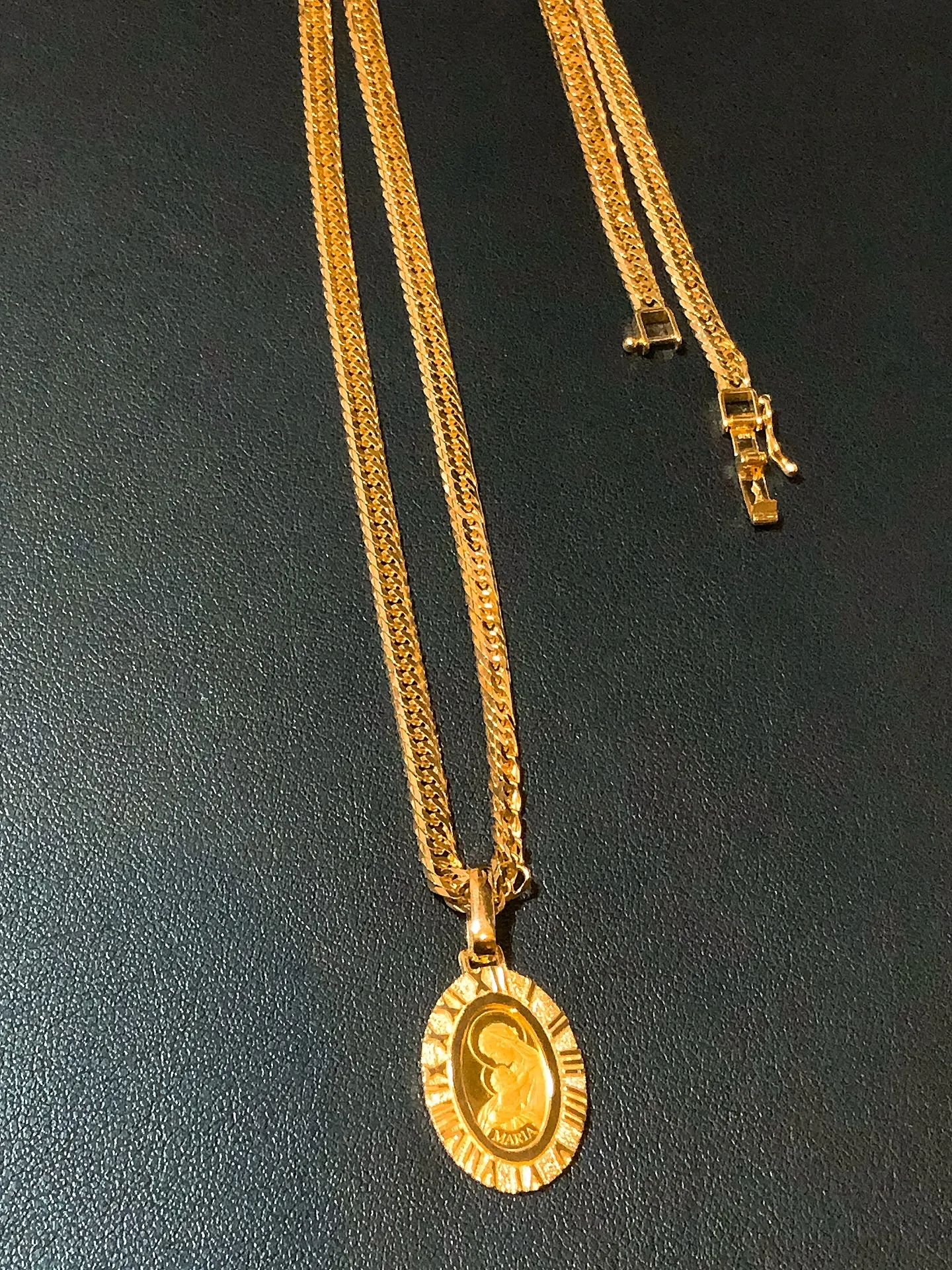 ✨K18ネックレス × インゴットマリア✨