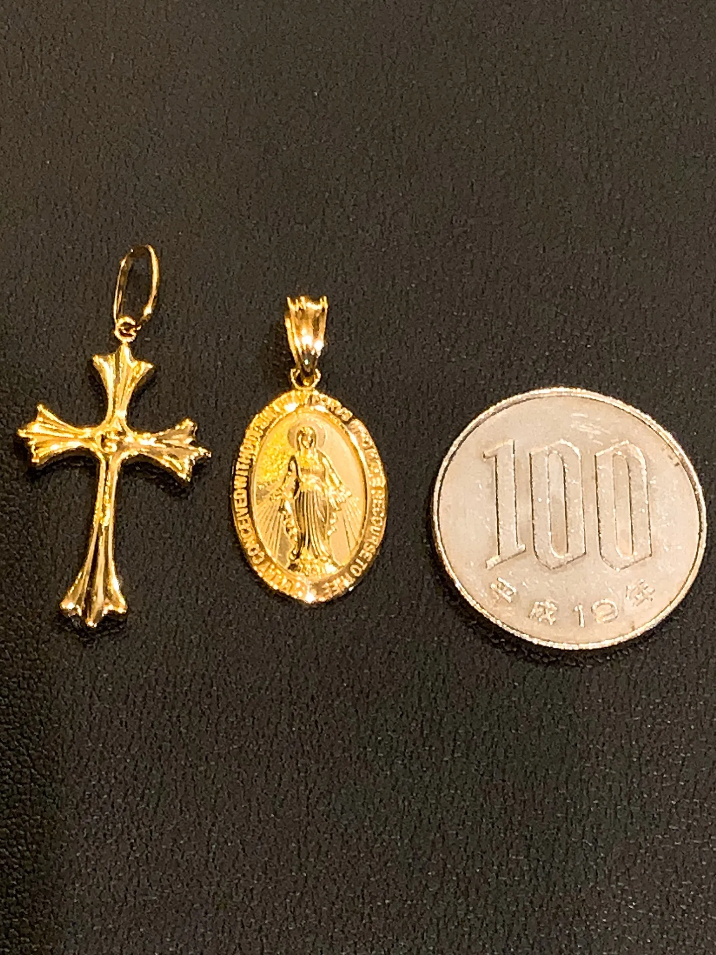 ✝️✨K18喜平ネックレス × クロス × マリア✨✝️