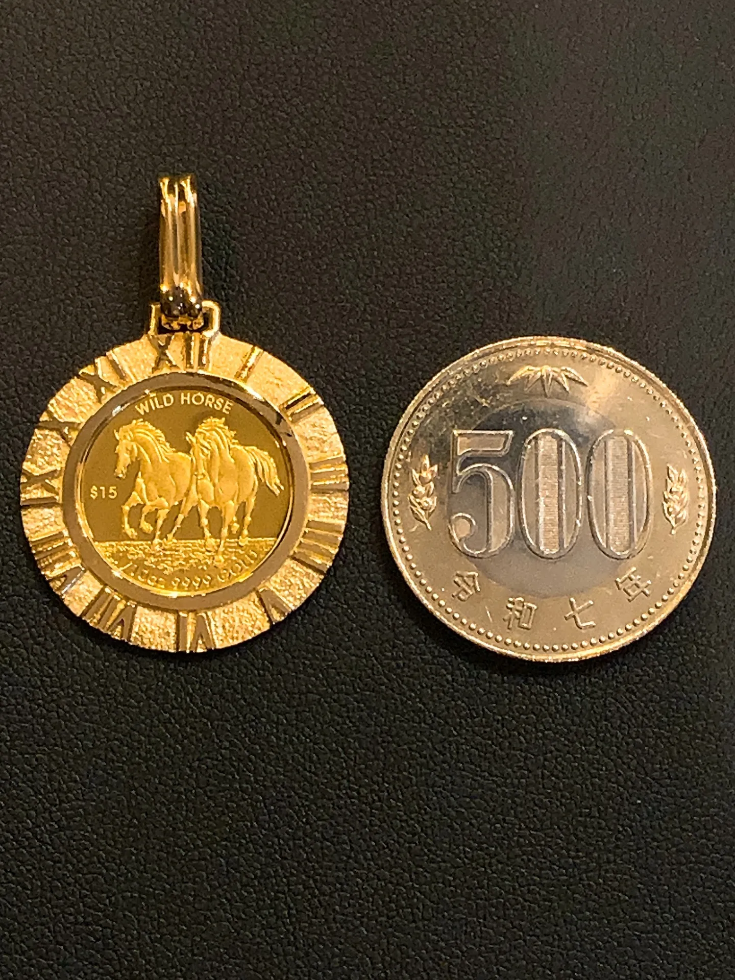 🐎K18喜平ネックレス × コインペンダント🐎