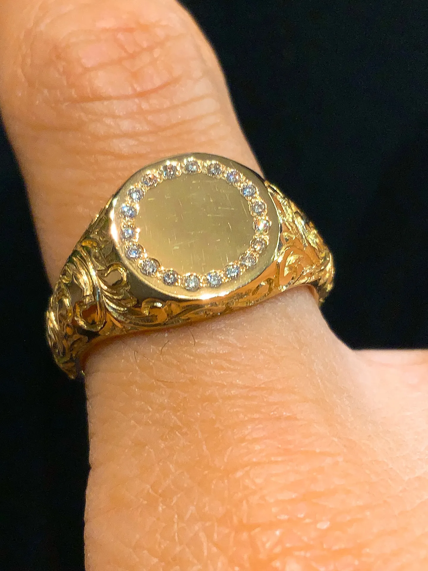 🌺✨K18 ダイヤモンド ハワイアンリング✨🌺