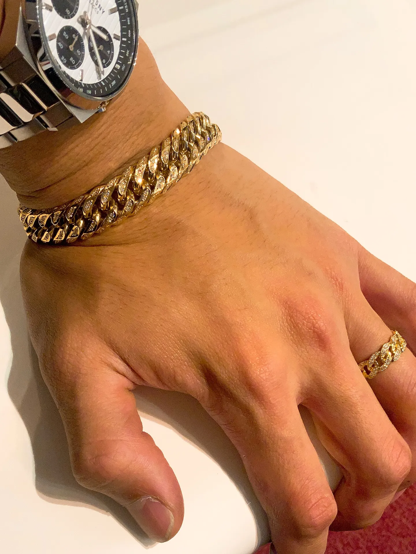 💎✨K18 ダイヤモンド 喜平ブレスレット✨💎