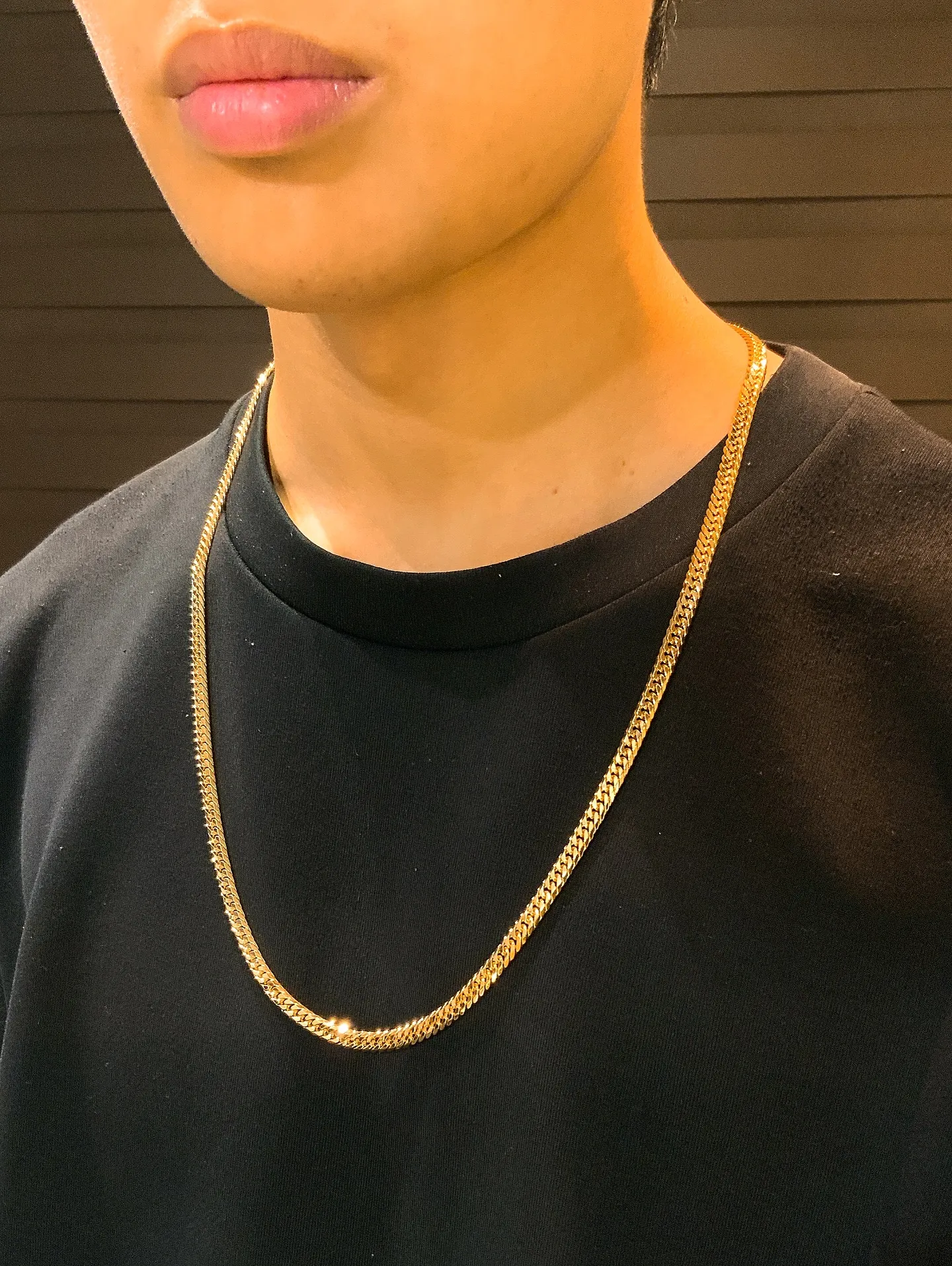 😎✨K18 喜平ネックレス 6面ダブル✨😎