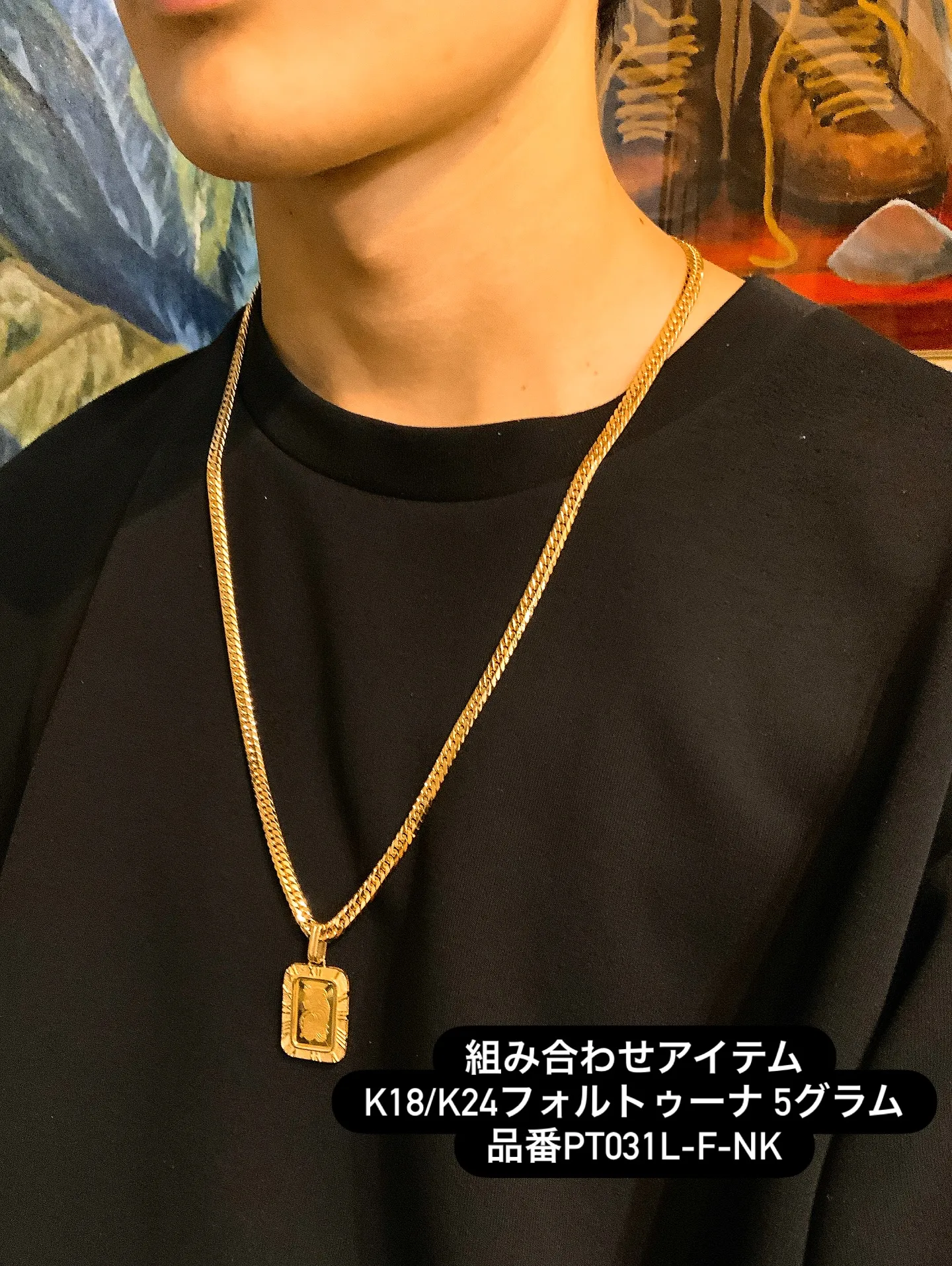 😎✨K18 喜平ネックレス 6面ダブル✨😎