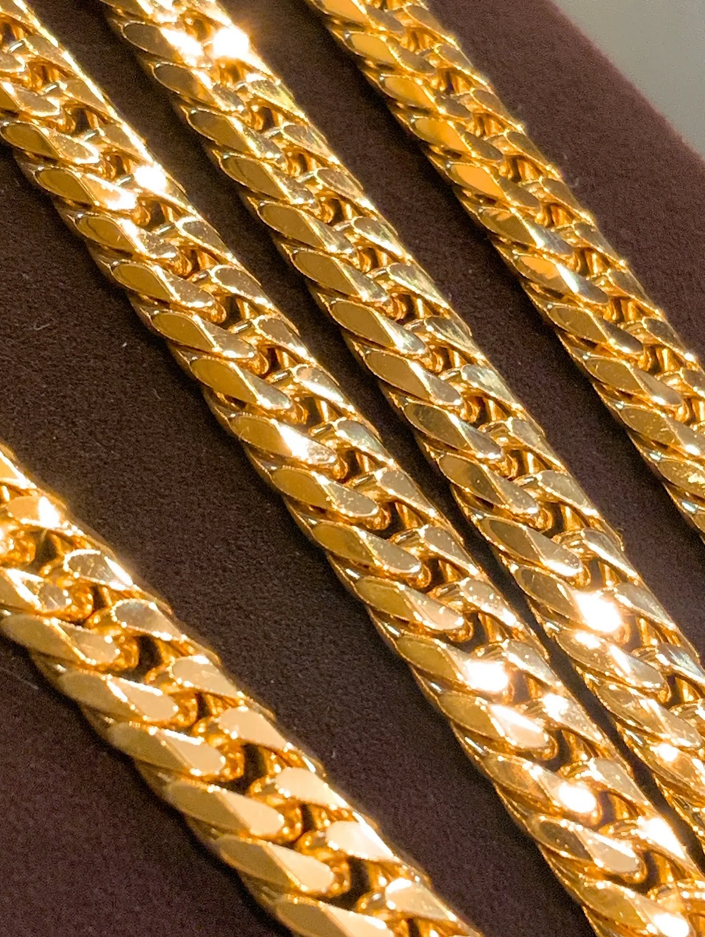 😎✨K18 喜平ネックレス 6面ダブル✨😎