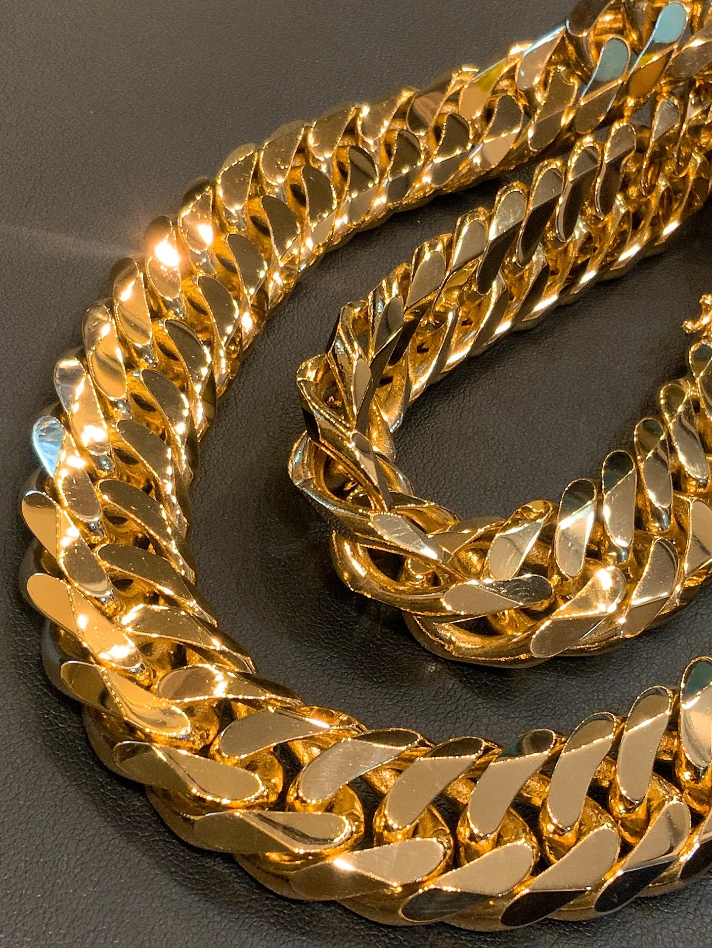 🔥👑K18 喜平ネックレス 6面ダブル👑🔥