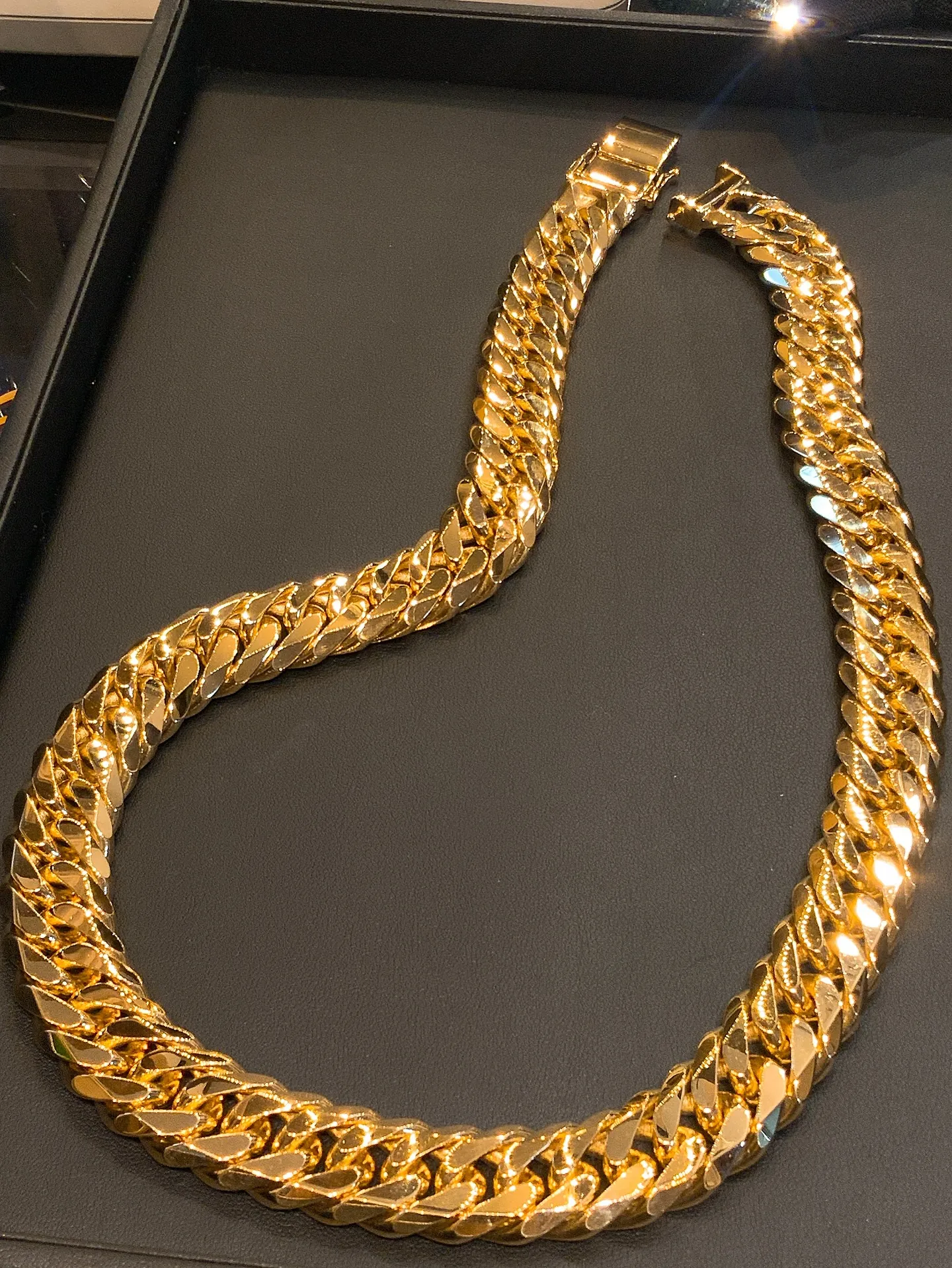 🔥👑K18 喜平ネックレス 6面ダブル👑🔥