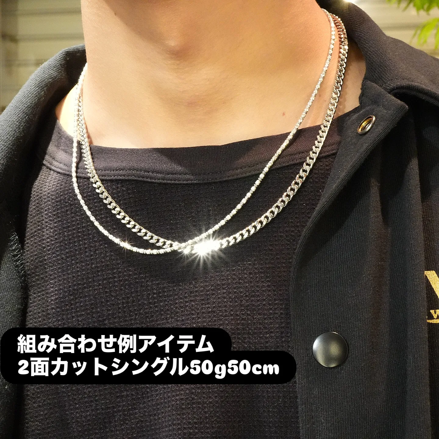 ✨PT850 シリンダーカットネックレス✨