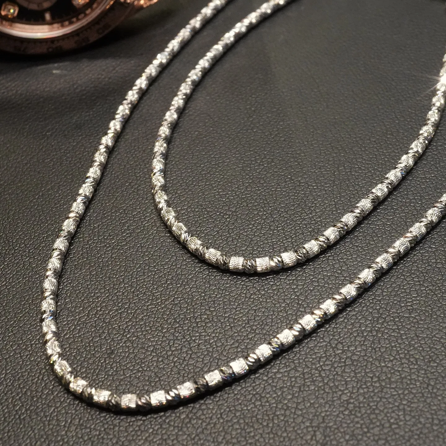 ✨PT850 シリンダーカットネックレス✨